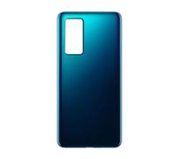 Globalstock Vitre arrière (Cache Batterie) avec Adhésif pour Huawei P40 Bleu + Logo