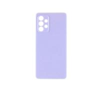 Globalstock Vitre arrière (Cache Batterie) avec Adhésif pour Samsung Galaxy A52 A525/A52 5G Violet + Logo