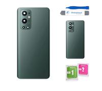 Globalstock Vitre arrière Cache Batterie avec Lentille pour OnePlus 9 Pro Vert Remplacement Compatible + adhésif et Kit Outils