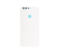 Globalstock Vitre arrière (Cache Batterie) pour Huawei Honor 8 Blanc + Logo