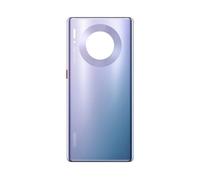 Globalstock Vitre arrière (Cache Batterie) pour Huawei Mate 30 Pro Argent spacial + Logo