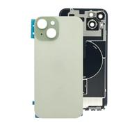 Globalstock Vitre arrière (Cache Batterie) pour iPhone 15 + Support NFC Vert