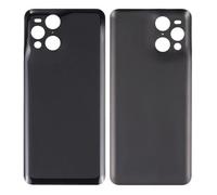 Globalstock Vitre arrière de Cache Batterie pour Oppo Find X - Couleurs Multiples Disponibles avec Adhésif et Kit Outils (Noir, Oppo Find X3 Pro/Find X3)