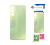 Globalstock Vitre arrière de Cache Batterie pour Samsung Galaxy A24 4G Remplacement - Coque Cache Batterie Compatible Noir/Vert/Argent + adhésif et Kit Outils (Vert)