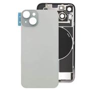 Globalstock Vitre Arrière iPhone 15 Plus - Verre Trempé Bleu avec NFC + Support Intégré + Découpe Gros Trou Caméra + Adhésif + Kit Outils - Compatible A3093 / A3095 / A2849 / A2850 / A2851 / A3097