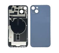 Globalstock Vitre Arrière pour iPhone 14 Plus avec Support NFC, Bleu, Pièce de Rechange Compatible, Remplacement Panneau Arrière