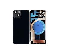 Globalstock Vitre Arrière pour iPhone 14 Plus Noir sans Support NFC