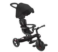 Globber Tricycle évolutif Explorer 4 EN1 – Draisienne, 10 mois–5 ans, Noir