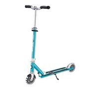 Globber - Flow Element Lights - Trottinette Pliable 2 Roues pour Les Enfants à partir de 5 Ans et Ados, Rose Gold