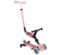 Globber - Trottinette Évolutive Go-Up Active Lights 360 - Rose Pastel