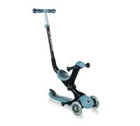 Globber - GO•UP Deluxe - Trottinette évolutive 3 Roues avec siège, pour Les Enfants de 15 Mois à 6 Ans - Bleu