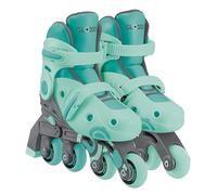 Globber - Learning 2EN1 - Rollers évolutifs d'apprentissage - Taille 1 du 26 au 29, Vert Menthe