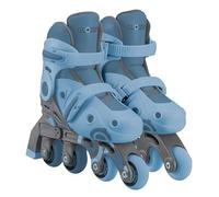 Globber - Learning 2EN1 - Rollers évolutifs d'apprentissage - Taille 2 du 30 au 33, Bleu
