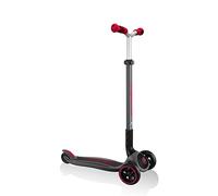Globber - Trottinette MASTER PRIME 3 roues pliable - Noir-Rouge Noir-Rouge G