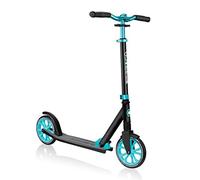 Globber - NL 205 - Trottinette pliable à 2 roues avec suspension avant pour les enfants âgés de 8 ans + , Bleu Canard