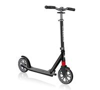 Globber - NL 205 - Trottinette pliable à 2 roues avec suspension avant pour les enfants âgés de 8 ans + , Noir - Gris
