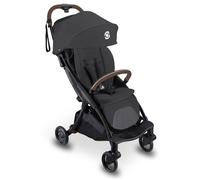 Globber Poussette Stroll Lite petite, pliable, jusqu'à 22 kg, 0–4 ans, noire