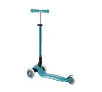 Globber - Trottinette PRIMO FOLDABLE PLUS LIGHTS V2 - Bleu Aqua