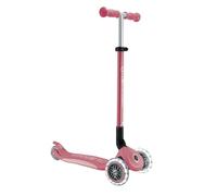 Globber - Primo Foldable Plus Lights - Trottinette 3 Roues pour Les Enfants de 3 à 9 Ans, Rose
