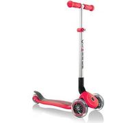 Globber Primo Foldable Trottinette pliable à partir de 3 ans Rouge Gris