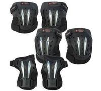 Globber - Set de 3 protections ADULTE - Noir - Taille L Noir G
