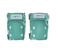 Globber - Set de protections enfants XXS - Coudes et genoux imprimés - Vert émeraude - 3 à 7 ans