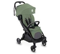 GLOBBER STROLL LITE Poussette, pour bébé, jusqu'à 22 kg, pliable, petite, avec protection solaire, pour enfants de 0 à 4 ans, vert olive