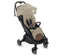 GLOBBER STROLL LITE Poussette, pour bébé, jusqu'à 22 kg, pliable, petite, avec protection solaire, pour enfants de 0 à 4 ans, taupe