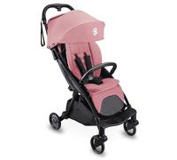 GLOBBER STROLL LITE Poussette, pour bébé, jusqu'à 22 kg, pliable, petite, avec protection solaire, pour enfants de 0 à 4 ans, rose