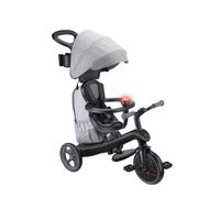Globber - Tricycle Évolutif Explorer 4 En 1 Deluxe Play - Gris