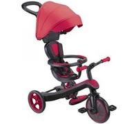 Globber - Tricycle évolutif pour bébé EXPLORER 4 en 1 - Rouge Rouge G