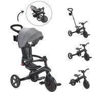 Globber - Tricycle EXPLORER 4-en-1 Évolutif & Pliable - Gris Gris G