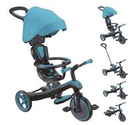 Tricycle évolutif - GLOBBER - 4-en-1 - 10 mois à 5 ans - Turquoise