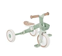 Tricycle Globber Learning Trike 2-en-1 ecologic Sauge