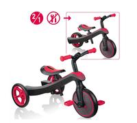 GLOBBER Tricycle/roue EXPLORER TRIKE 2in1 pour enfants, rouge