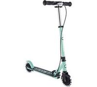 Globber - Flow Element Junior Lights - Trottinette 2 Roues Pliable avec Frein pour Les Enfants dès 4 Ans, Vert Menthe