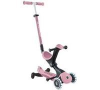 Globber - Trottinette Évolutive Go-Up Deluxe Lights 360 - Rose Berry