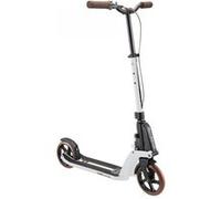 Globber - Trottinette 2 Roues One K 180 Piston Vintage Deluxe Pliable et Guidon réglable, pour Ados et Adultes, Blanc