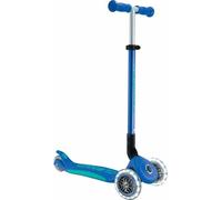 Globber - Trottinette - Primo Foldable Plus Lights - bleu foncé-turquoise
