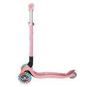 Globber Trottinette Primo Pliable Lights – Roues lumineuses, frein arrière – Bleu ciel