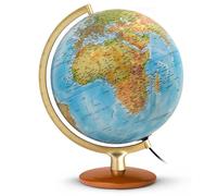 Globe Terrestre Diamètre 30 cm premium bleu