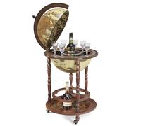 Globe-Bar "Giunone" - Style safari - Diamètre 40 cm | Zoffoli