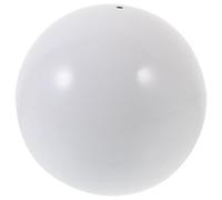 Globe Boule Réfléchissante Miroir de Jardin en Acier Inoxydable Blanc
