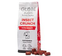 Globe Buddy Insect Crunch | Friandise Crunchy pour Chien à Base d’Insectes | avec des Insectes & des Légumes | Le Choix Durable & Naturel | sans céréales | 200 g | Fabriqué en Allemagne