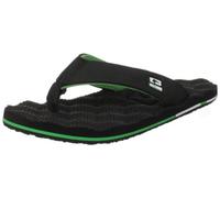 Globe Bumps, Tongs homme - Multicolore (Black/Monster Green), 43 EU (9)