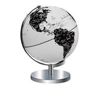 Globe créatif noir et blanc HD chinois et anglais, globe de lampe d'étude, adapté pour les élèves du secondaire, globe du monde de bureau (couleur : A)