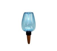 Globe d'arrosage automatique en forme de rose en terre cuite Bleu 350 ml | Piquet d'arrosage automatique 350 ml en forme de rose en terre cuite, dispositif d'arrosage goutte à goutte pour plantes