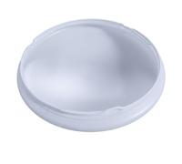 Globe de remplacement pour ventilateur de plafond, couvercle lumière ventilateur plafond incassable, globe en acrylique remplacement, 3 verrous rotatifs, convient à 7, 36 pouces