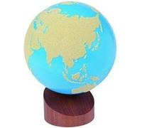 Globe de terre et d'eau : papier de verre - jeu Montessori Multicolore G