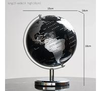 Globe débarrotatif à base métallique,globe débaravec support,pour les enfants à apprendre,pour les irritations,éducation à la géographie #A